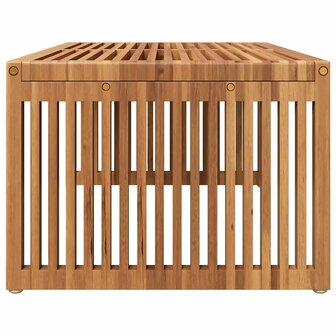 Tuin Bijzettafel Bruin 90 x 50 x 36 cm Massief teakhout 6