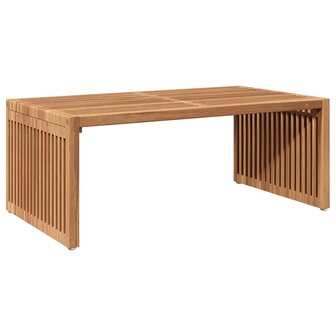 Tuin Bijzettafel Bruin 90 x 50 x 36 cm Massief teakhout 7