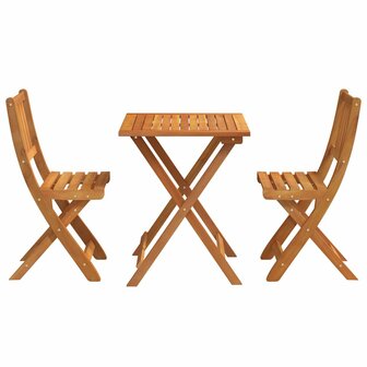 Bistroset 3 pcs Bruin Massief acaciahout 7