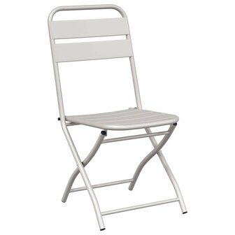 Bistroset 3 pcs Beige Staal 5