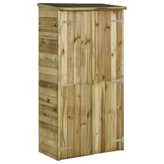 Tuinschuur 85x48x177 cm grenenhout 1