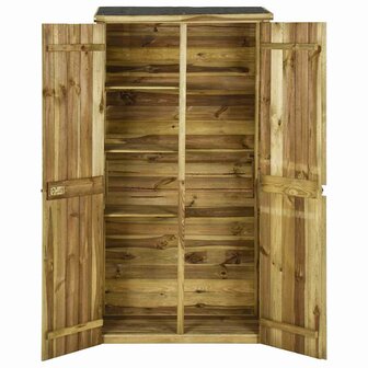 Tuinschuur 85x48x177 cm grenenhout 3