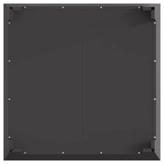 Vuurkorf Zwart 80 x 80 x 43 cm Koudgewalst staal 9