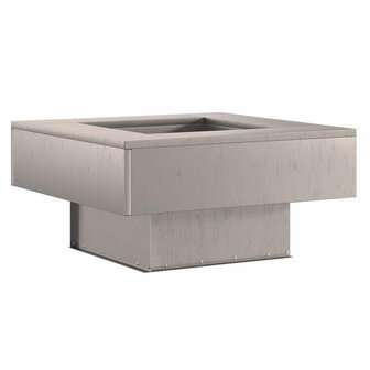 Vuurkorf Bruin 60 x 60 x 30 cm Cortenstaal 5