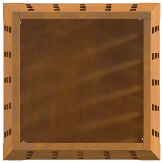 Vuurkorf Bruin 50 x 50 x 70 cm Cortenstaal 7