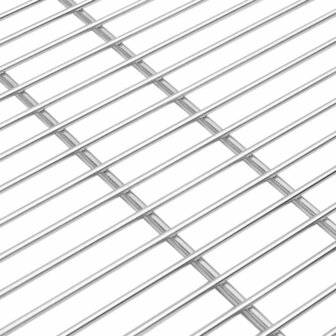 Barbecuerooster Zilver 57 x 57 cm Roestvrij staal 4