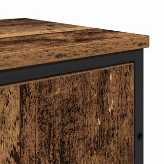 Badkamermeubelset 2 pcs Bruin 60 x 33 x 60 cm Bewerkt hout 9