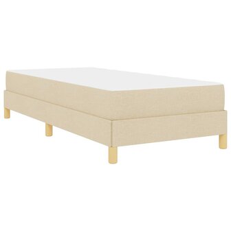 Boxspring bed Cr&egrave;me en bruin 80 x 200 cm 9
