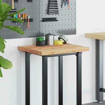 Bureaublad met olieafwerking 60x50x4 cm massief acaciahout 3