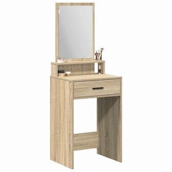 Kaptafel met lade Sonoma Eiken 50 x 41 x 140 cm Bewerkt hout 3