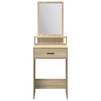 Kaptafel met lade Sonoma Eiken 50 x 41 x 140 cm Bewerkt hout 6