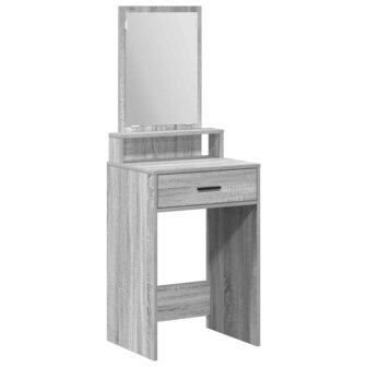 Kaptafel met lade Grijs sonoma 50 x 41 x 140 cm Bewerkt hout 2