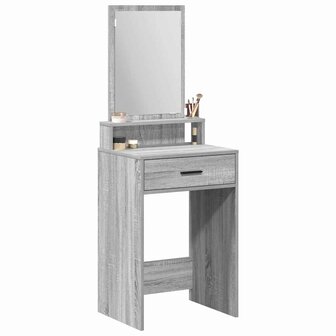 Kaptafel met lade Grijs sonoma 50 x 41 x 140 cm Bewerkt hout 3