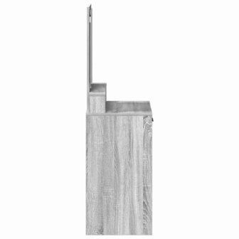 Kaptafel met lade Grijs sonoma 50 x 41 x 140 cm Bewerkt hout 7