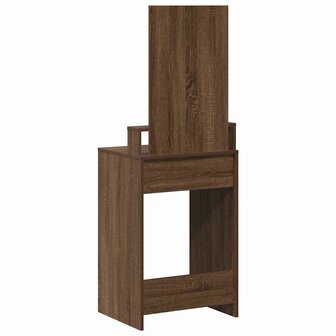 Kaptafel met lade Bruin Eiken 50 x 41 x 140 cm Bewerkt hout 8