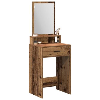 Kaptafel met lade Oud Hout 50 x 41 x 140 cm Bewerkt hout 3