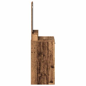 Kaptafel met lade Oud Hout 50 x 41 x 140 cm Bewerkt hout 7
