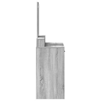 Kaptafel met lade Grijs Sonoma 79 x 41 x 140 cm Bewerkt hout 7