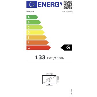 Videowall Monitor Philips 55BDL3511Q/00 4K Ultra HD 55&quot; LED 3