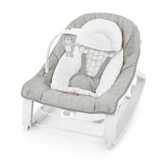 Baby wipstoel Ingenuity Wit Grijs 1