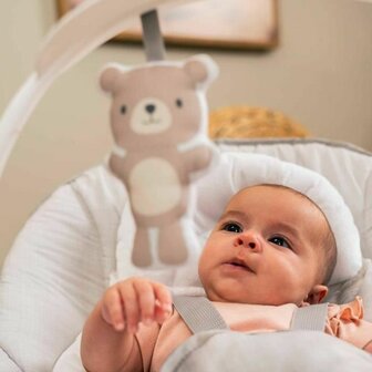 Baby wipstoel Ingenuity Wit Grijs 2