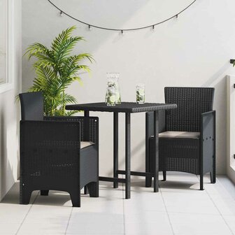 Tuinstoel 2 pcs Antraciet 53 x 49 x 85 cm PP 1