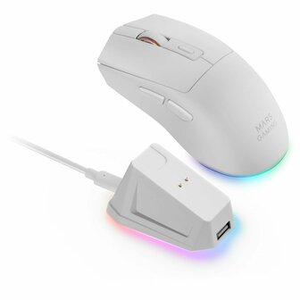 Gaming muis Mars Gaming MMT3W Wit 5