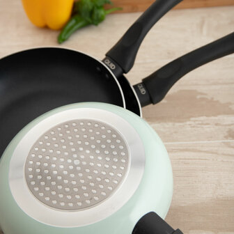 Pannenset Quid Tropic Groen Metaal 3 Onderdelen 4