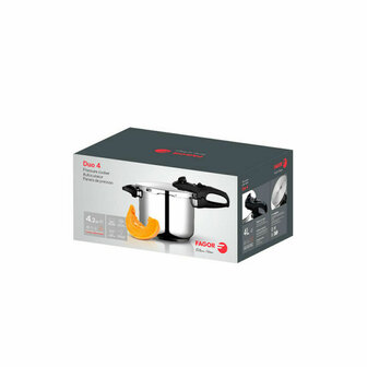 Snelkookpan Fagor DUO 6L RAPID Roestvrij staal 18/10 6 L 8