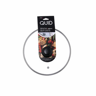 Pannedeksel Quid Renova Transparant Glas &Oslash; 26 cm (6 Stuks) 6