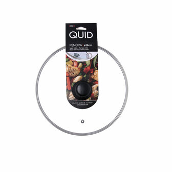 Pannedeksel Quid Renova Transparant Glas &Oslash; 28 cm (6 Stuks) 2