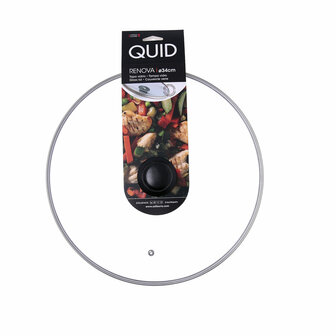 Pannedeksel Quid Renova Transparant Glas &Oslash; 34 cm (6 Stuks) 7