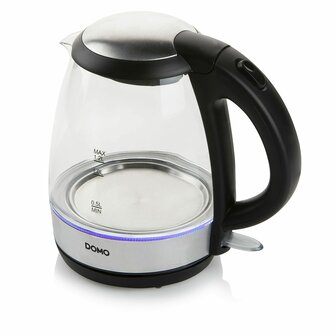 Waterkoker DOMO DO9218WK Zilverkleurig Roestvrij staal Kristal 2200 W 1,2 L 6
