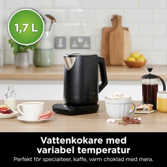 Waterkoker NINJA KT200EU Zwart Roestvrij staal 3000 W 1,7 L 3