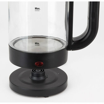 Waterkoker JATA 1500 W 1,2 L Transparant Roestvrij staal Borosilicaatglas 5