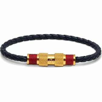 Tom Hope TM0272 Leer Heren armband 1