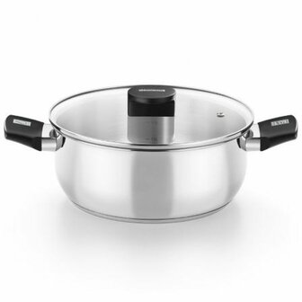 Kookpot met Deksel Monix M240316 Staal 1
