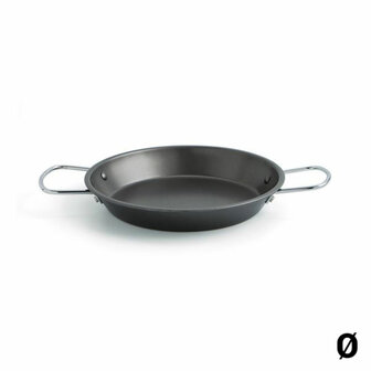 Pan Quid Senia Zwart Metaal Staal 1