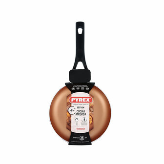 Pan Pyrex Action Gestampt aluminium Koper 20 cm 2