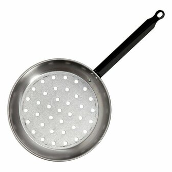 Pan om kastanjes te roosteren Vaello Gepolijst Staal (&Oslash; 28 cm) 2