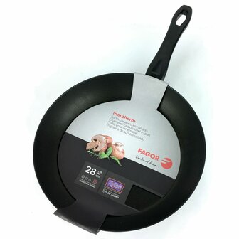 Pan FAGOR Indutherm Zwart Ge&euml;mailleerd Staal (&Oslash; 20 cm) 2
