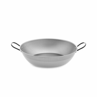 Diepe Pan met Handvat Vaello Gepolijst Staal (&Oslash; 30 cm) 1