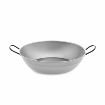 Diepe Pan met Handvat Vaello Gepolijst Staal (&Oslash; 34 cm) 1