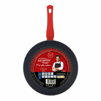 Pan San Ignacio Toledo SG-6287 &Oslash; 28 cm Zwart Aluminium 5
