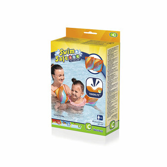 Bestway Opblaasbare Mouwen Zachte Stof Veiligheid Baby Assorti Kleur UPF 50+ 38x16,5cm +3 tot 6 Jaar Strand en Zwembad 32183 2