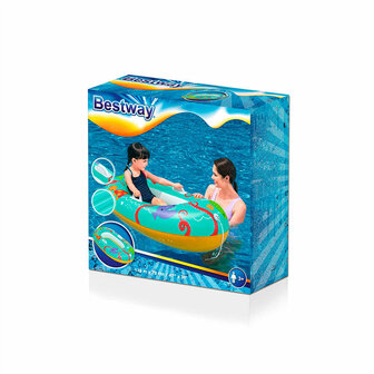 Bestway Opblaasbare Mouwen Gedecoreerde Babyveiligheid 25x15cm +3 tot 6 Jaar Strand en Zwembad 32273 2