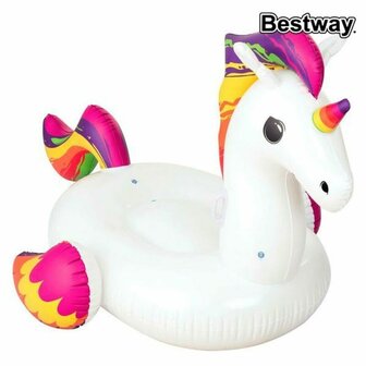 Bestway Opblaasbare Eenhoorn Figuur met Handvatten 224x164 cm Strand en Zwembad 41113 1