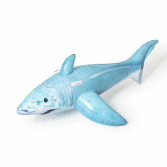 Opblaasbaar zwembadfiguur Bestway Haai 183 x 102 cm 98 x 178 x 53 cm 1