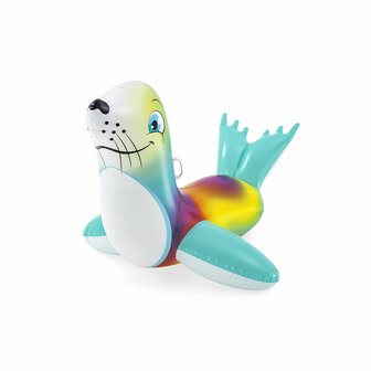 Bestway Opblaasbare Zeehond Figuur met Handvatten 157x114 cm +3 Jaar Strand en Zwembad 41479 1