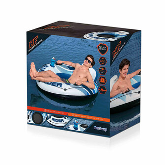 Bestway Opblaasbaar Rad met Handvatten Rapid Rider D135 cm Strand en Zwembad 43116 2